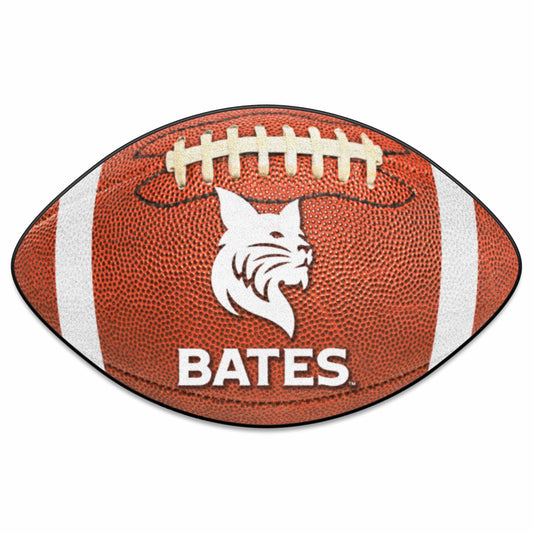 Bates College Bobcats Football Rug - 20.5in. x 32.5in. - Bates College
