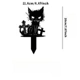 Acrylic Halloween Garden Decoration Picks - My Store - Flyclothing LLC