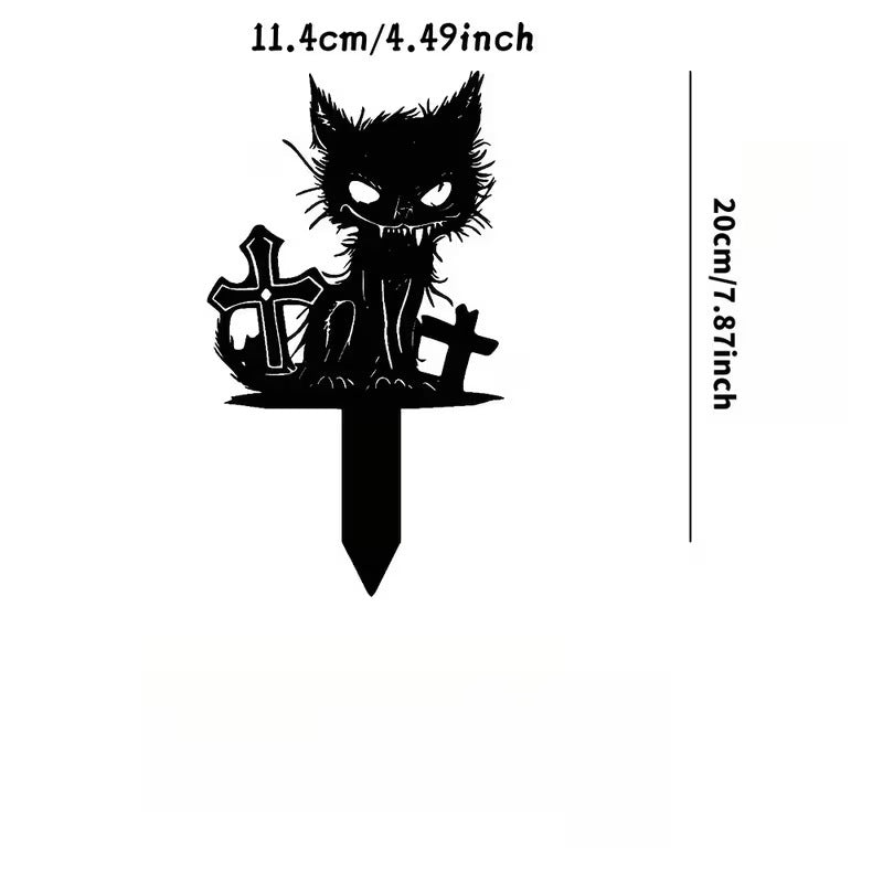 Acrylic Halloween Garden Decoration Picks - My Store - Flyclothing LLC