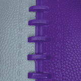 TCU Pinwheel Junior Size Rubber Football