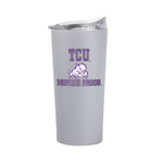 TCU 20oz Athletic Powder Coat Tumbler