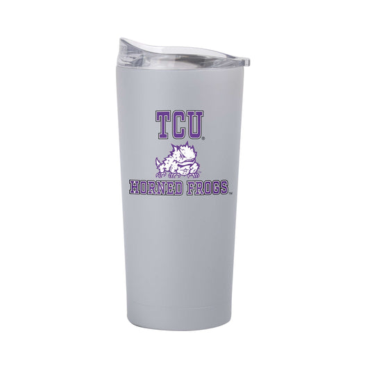 TCU 20oz Athletic Powder Coat Tumbler - Logo Brands - Flyclothing LLC