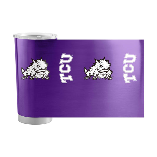 TCU 20oz Gameday Stainless Steel Tumbler - Logo Brands - Flyclothing LLC