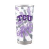 TCU 20oz Tie Dye Stainless Steel Tumbler