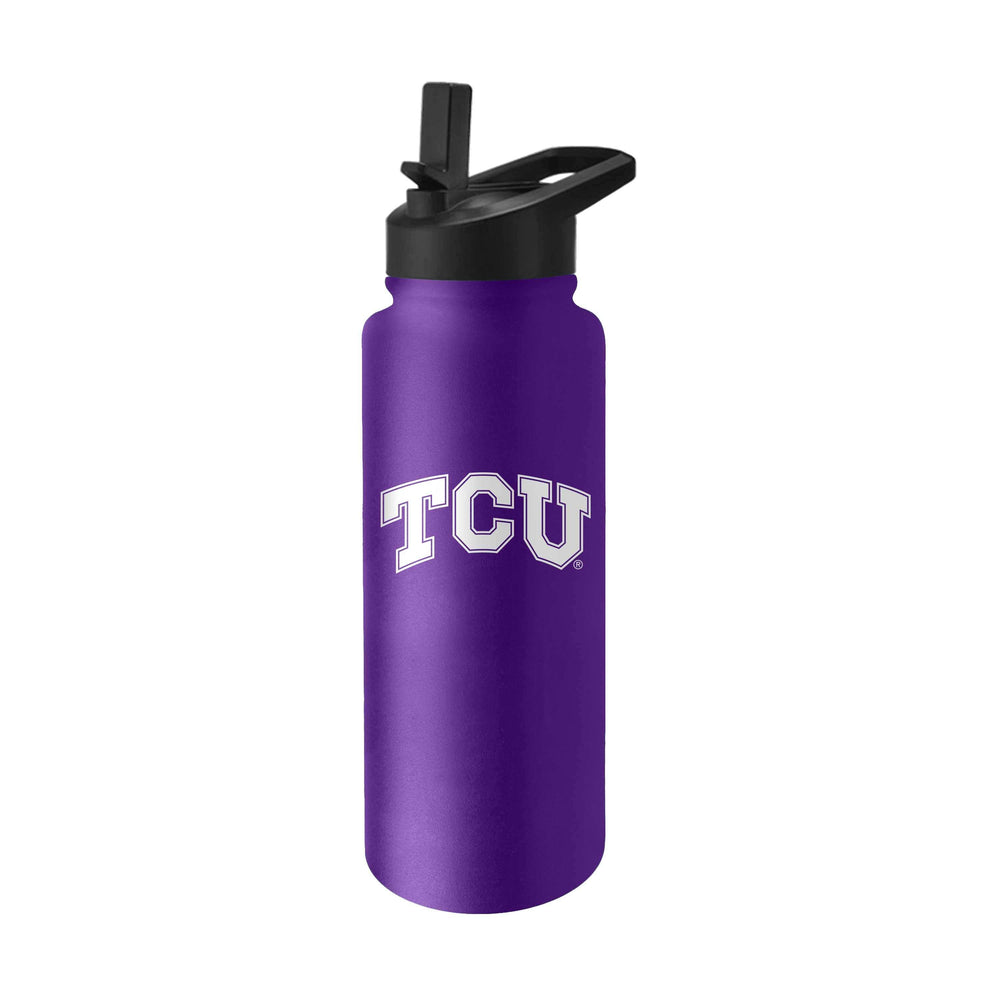 TCU 34oz Campus Color Stainless Quencher Bottle - Logo Brands - Flyclothing LLC