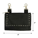 Ladies Cowhide Leather Clip-On Bag - Unik Just for Bikers - Flyclothing LLC