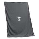 Temple Charcoal Sweatshirt Blanket (Screened)