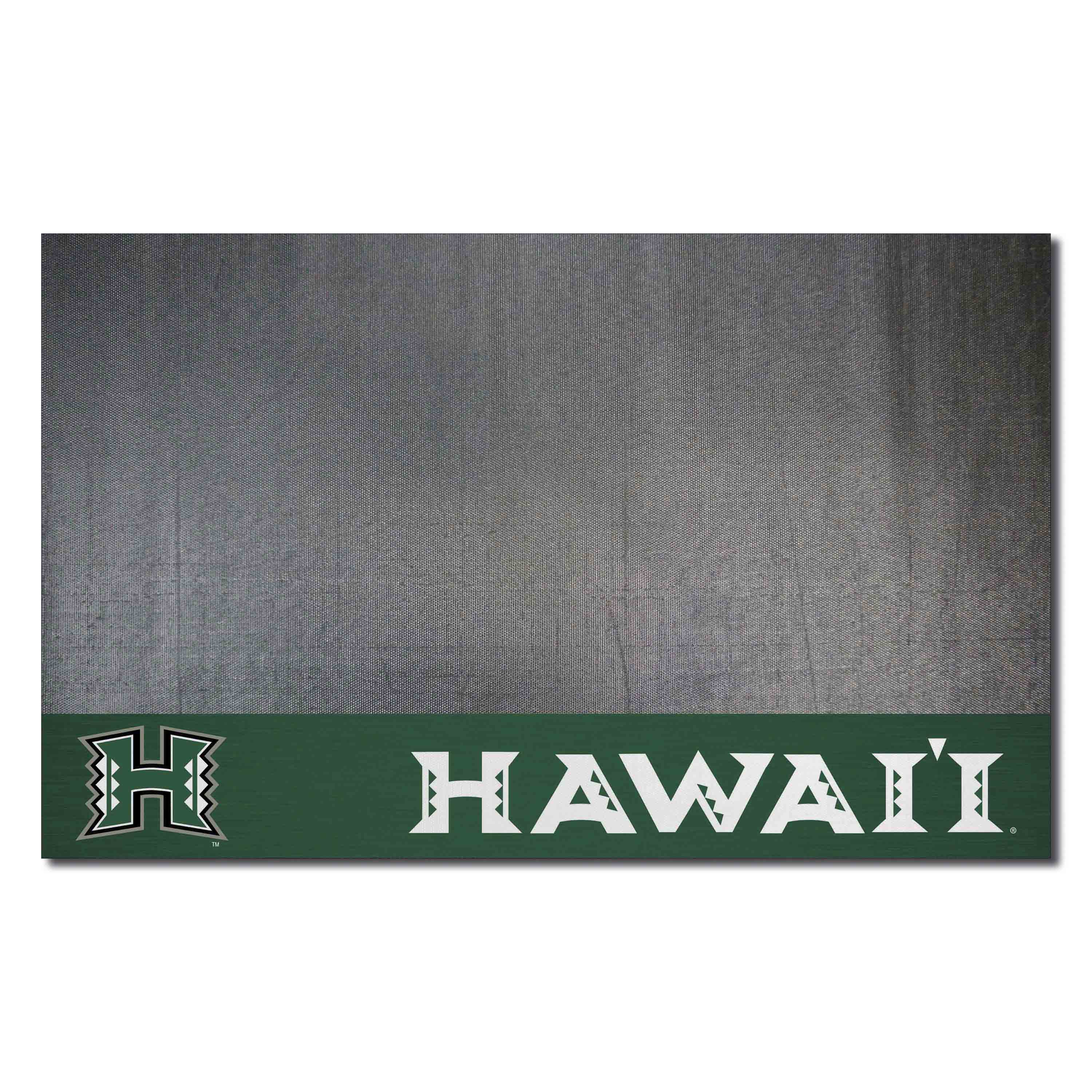Hawaii Rainbows Vinyl Grill Mat - 26in. x 42in. - Hawaii