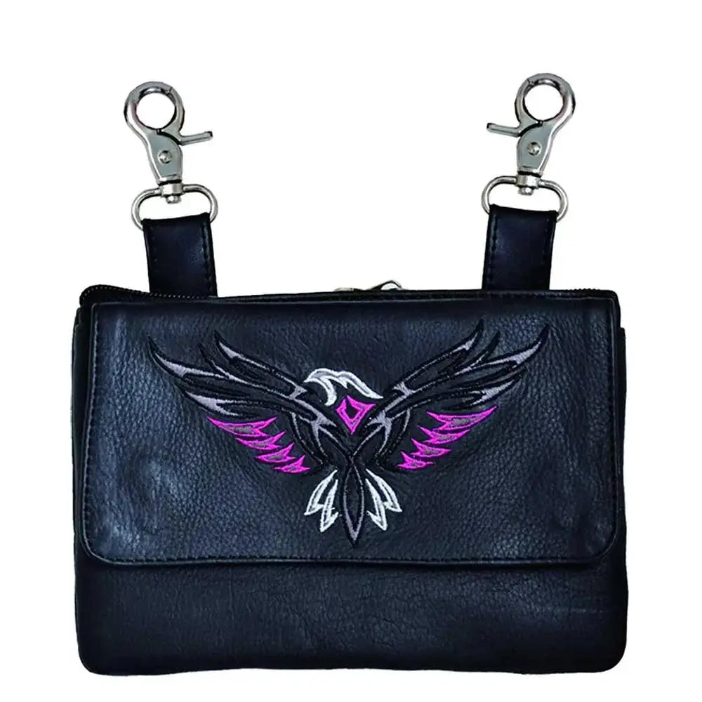 Cowhide Clip-On Bag for Women - Unik Just for Bikers - Flyclothing LLC