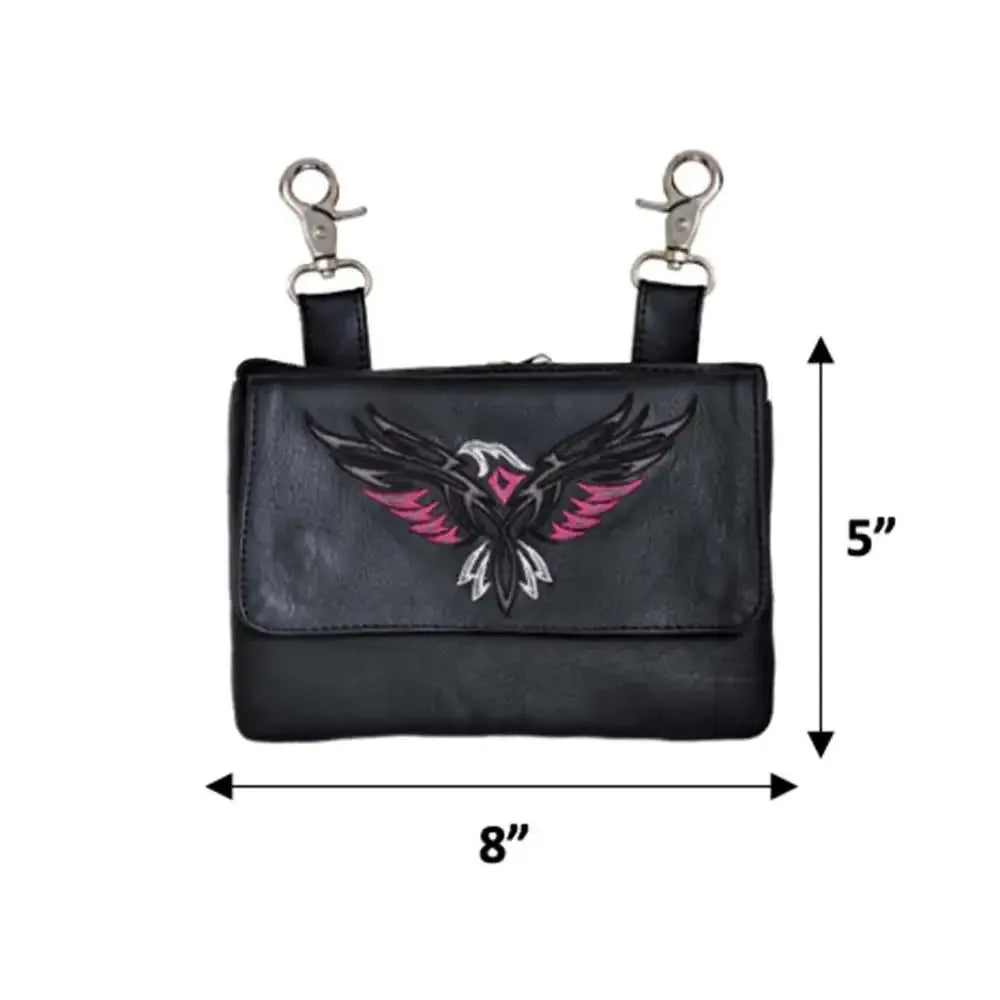 Cowhide Clip-On Bag for Women - Unik Just for Bikers - Flyclothing LLC