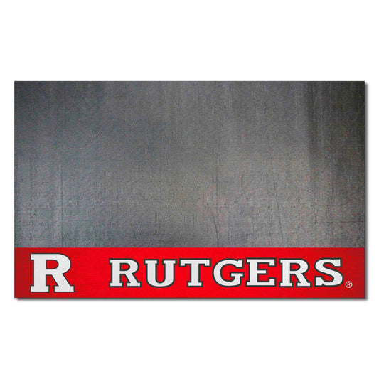 Rutgers Scarlett Knights Vinyl Grill Mat - 26in. x 42in. - Rutgers