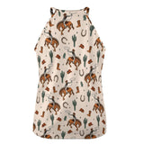 Baha Ranch Rodeo Cowboy Western Tank Top - Baha Ranch Western Wear - Flyclothing LLC