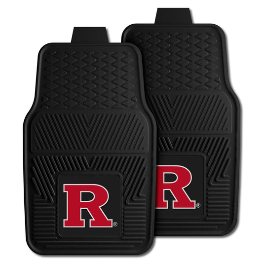 Rutgers Scarlett Knights Heavy Duty Car Mat Set - 2 Pieces - Rutgers
