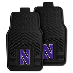 Northwestern Wildcats Heavy Duty Car Mat Set - 2 Pieces - Northwestern