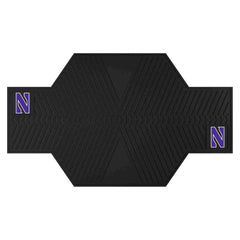 Northwestern Wildcats Motorcycle Mat - Northwestern