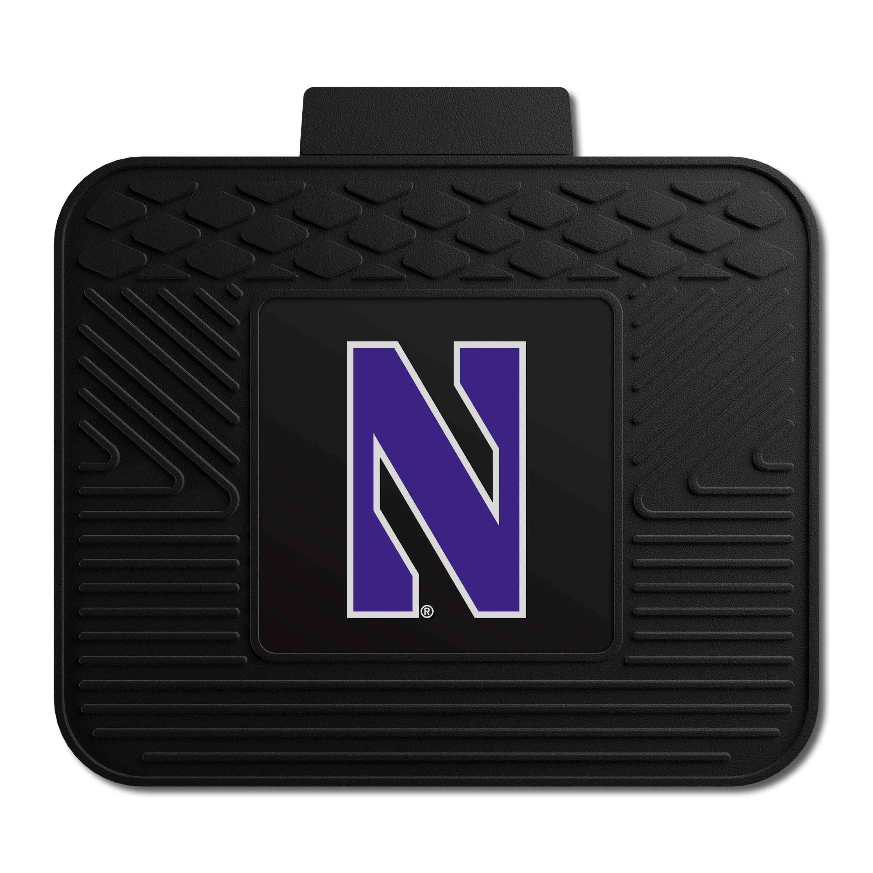 Northwestern Wildcats Back Seat Car Utility Mat - 14in. x 17in. - Northwestern