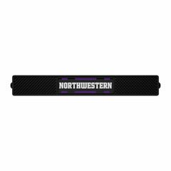 Northwestern Wildcats Bar Drink Mat - 3.25in. x 24in. - Northwestern