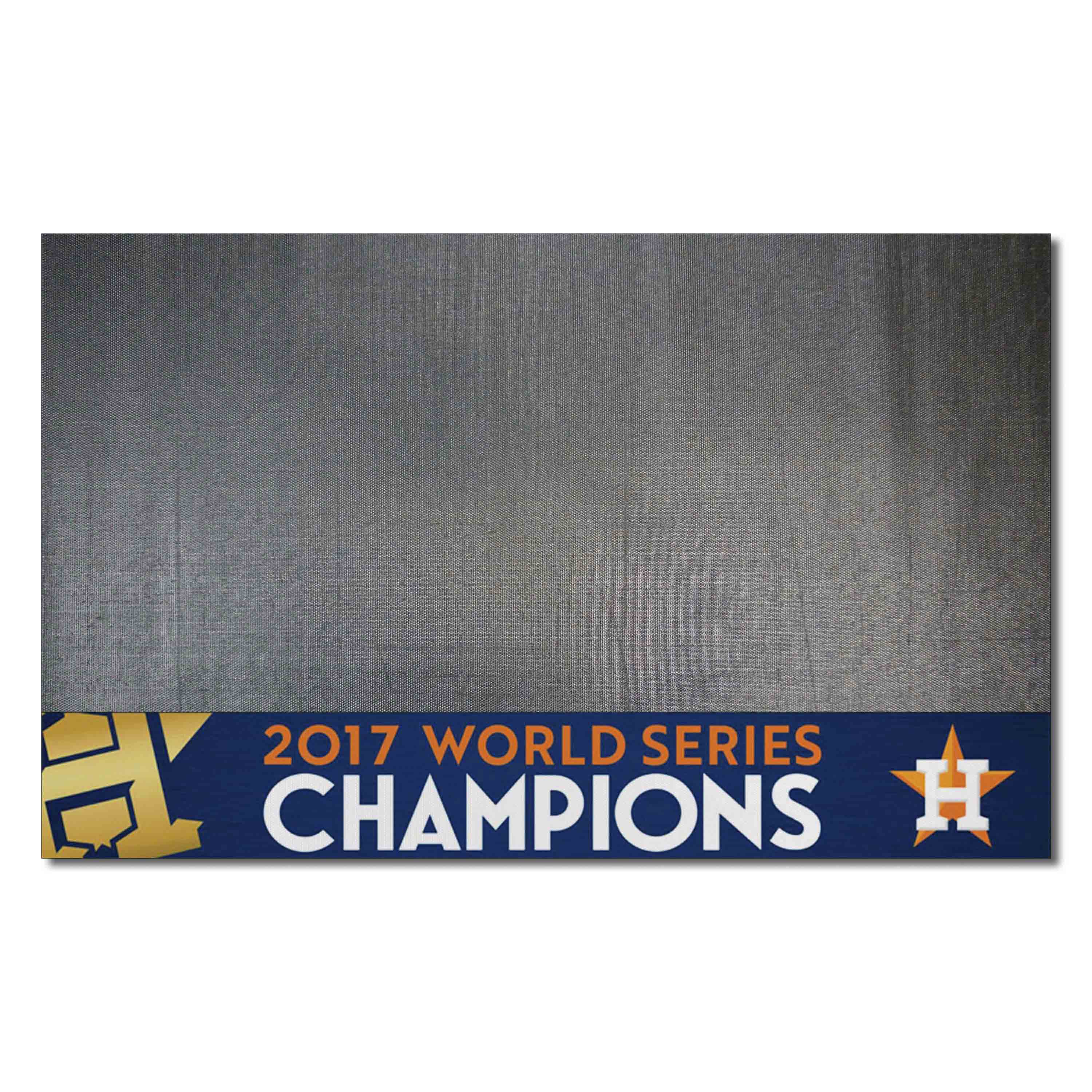 Houston Astros 2017 MLB World Series Champions Vinyl Grill Mat - 26in. x 42in. - Houston Astros
