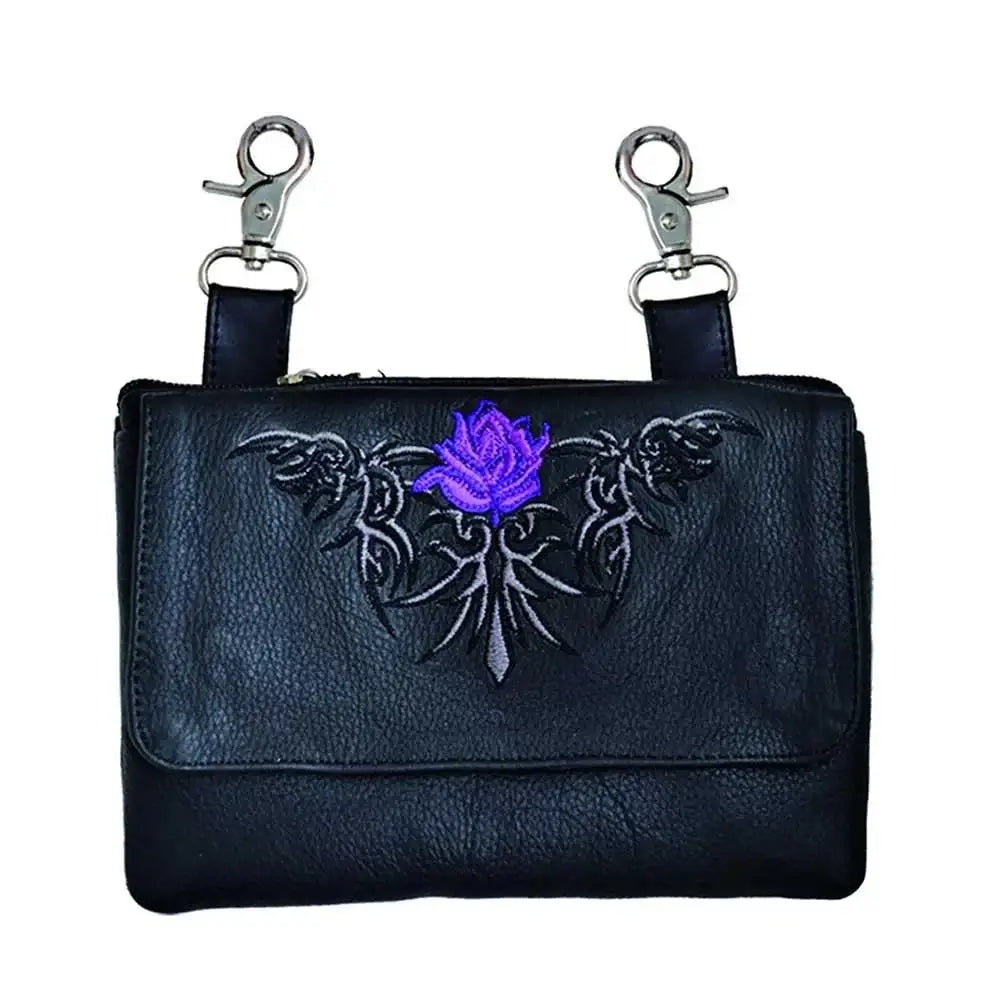 Elite Fashion Cowhide Clip on Bag - Unik Just for Bikers - Flyclothing LLC