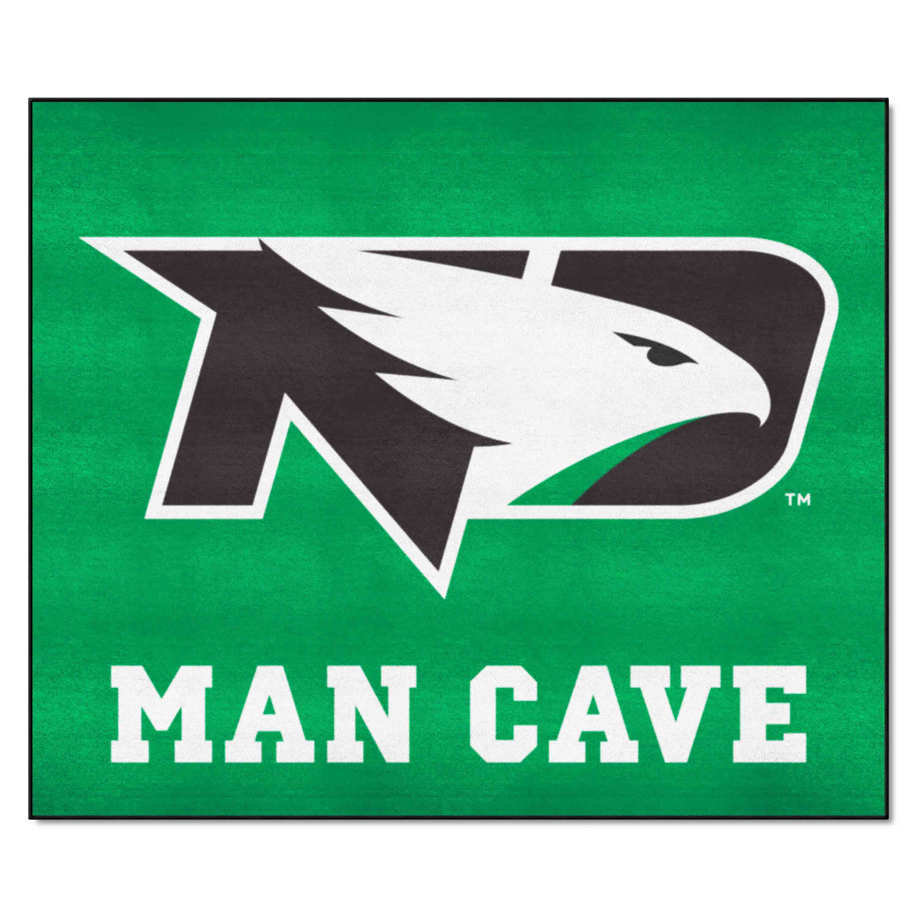 North Dakota Fighting Hawks Man Cave Tailgater Rug - 5ft. x 6ft. - North Dakota