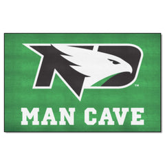North Dakota Fighting Hawks Man Cave Ulti-Mat Rug - 5ft. x 8ft. - North Dakota