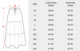 Baha Ranch Retro Pop Western Prairie Maxi Skirt - Baha Ranch Western Wear - Flyclothing LLC