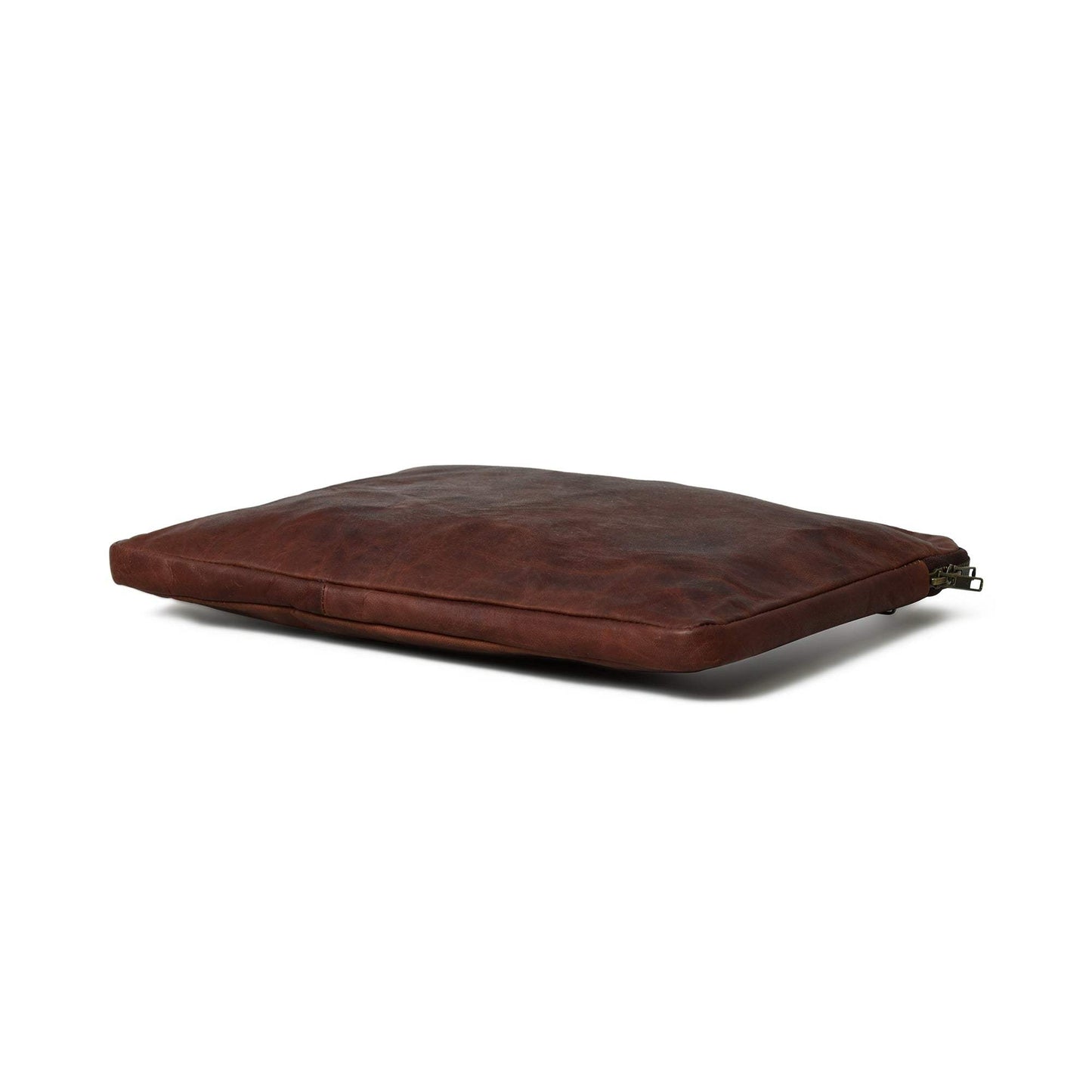 Zento Laptop Sleeve - Dark Brown - Classy Leather Bags - Flyclothing LLC