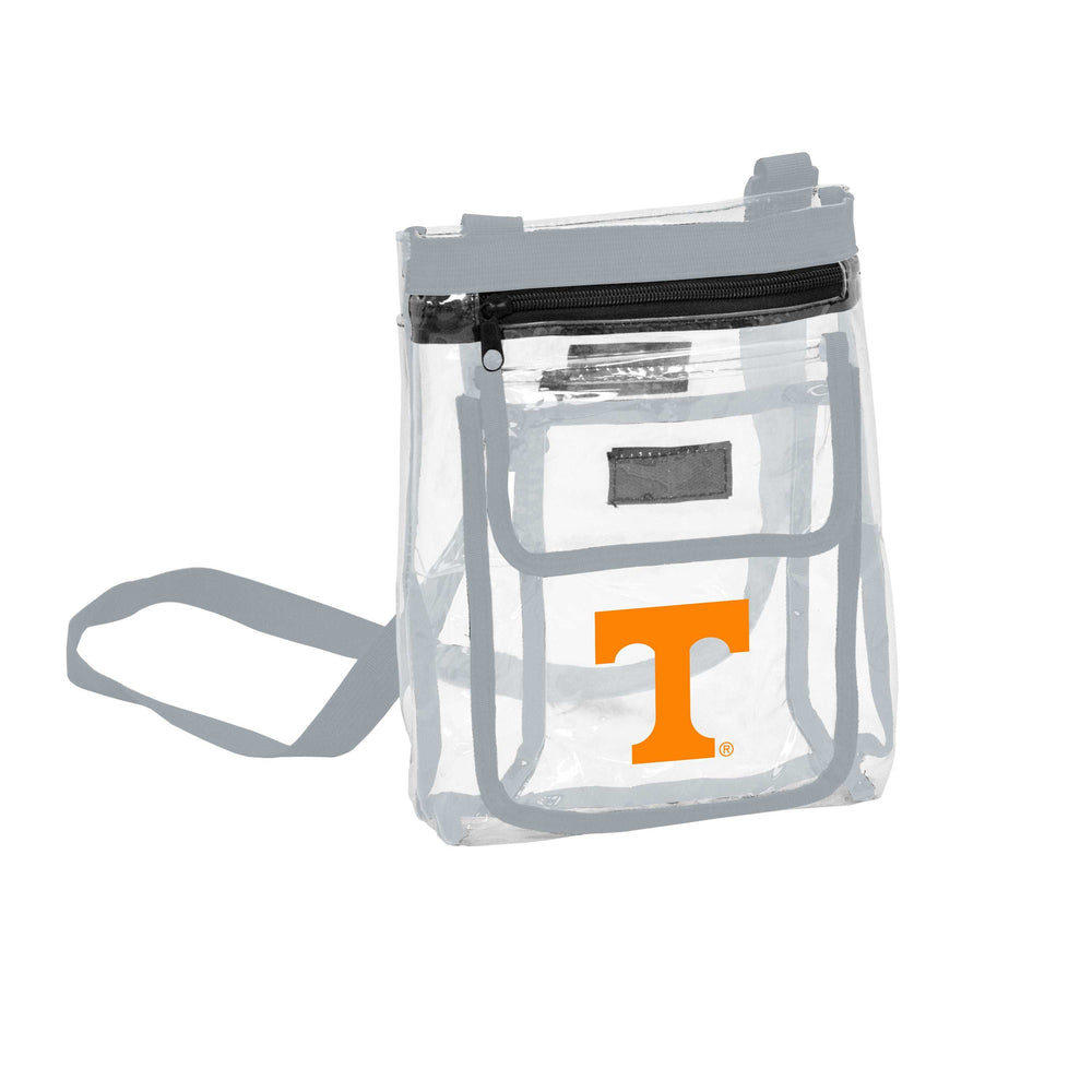 Tennessee Gray Clear Crossbody Tote - Logo Brands - Flyclothing LLC
