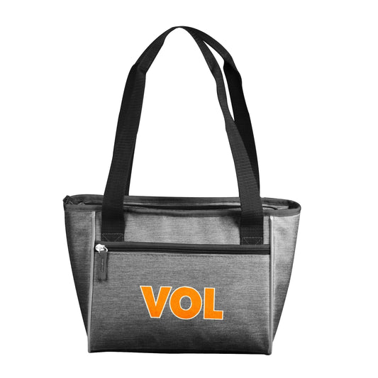 Tennessee Smokey Gray Charcoal 16 Can Cooler Tote - Logo Brands - Flyclothing LLC