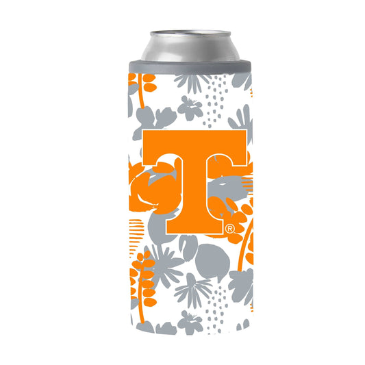 Tennessee 12oz Floral Slim Can Coolie - Logo Brands - Flyclothing LLC