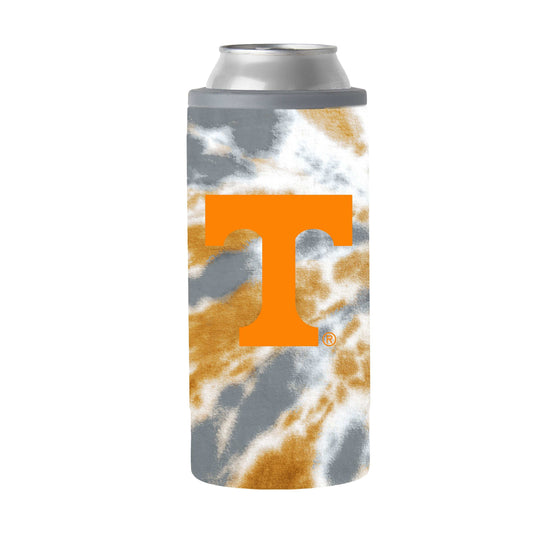 Tennessee 12oz Tie Dye Slim Can Coolie - Logo Brands - Flyclothing LLC