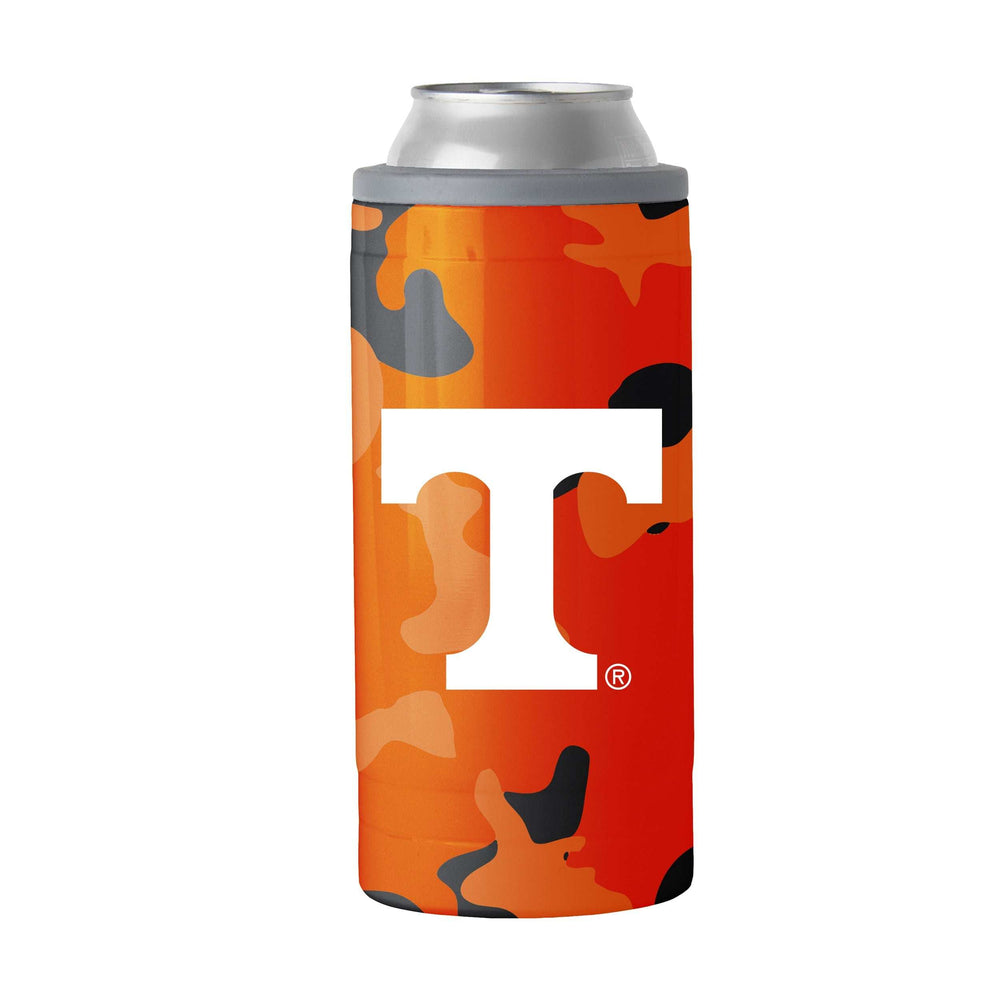 Tennessee Camo Swagger 12oz Slim Can Coolie - Logo Brands - Flyclothing LLC