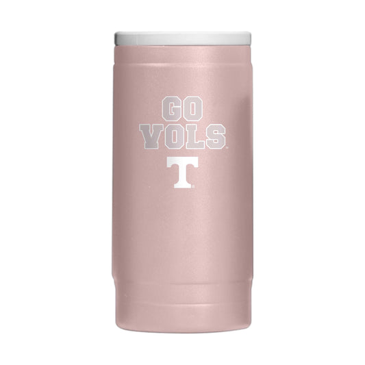 Tennessee Stencil Powder Coat Slim Can Coolie - Logo Brands - Flyclothing LLC