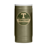 Tennessee  Badge Powder Coat Slim Can Coolie