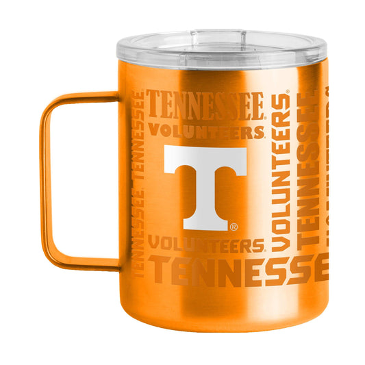 Tennessee 15oz Replay Stainless Steel Mug - Logo Brands - Flyclothing LLC