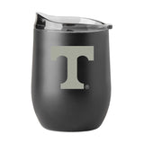 Tennessee GunMetal 16oz Black Powder Curved Beverage - Logo Brands - Flyclothing LLC