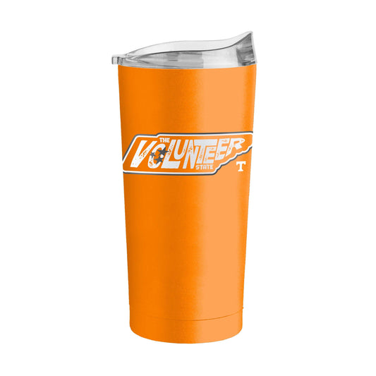Tennessee 2024 Fan Design 20oz Powder Coat Tumbler - Logo Brands - Flyclothing LLC