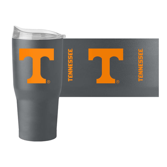 Tennessee 30oz Charcoal Gameday Powder Coat Tumbler - Logo Brands - Flyclothing LLC
