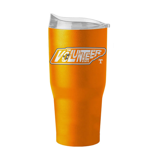 Tennessee 2024 Fan Design 30oz Powder Coat Tumbler - Logo Brands - Flyclothing LLC
