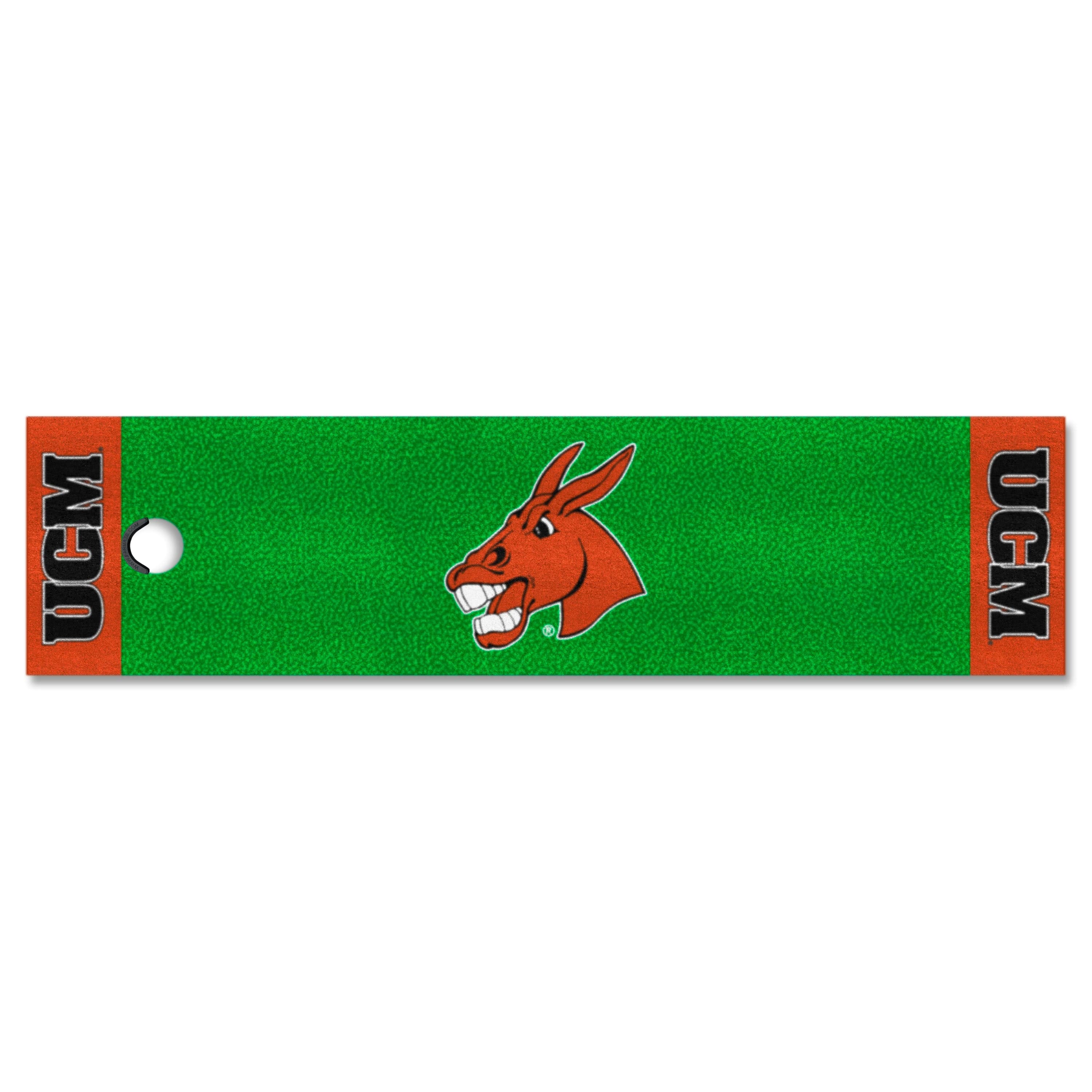 Central Missouri Mules Putting Green Mat - 1.5ft. x 6ft. - Central Missouri