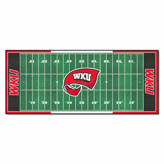 Western Kentucky Hilltoppers Field Runner Mat - 30in. x 72in.