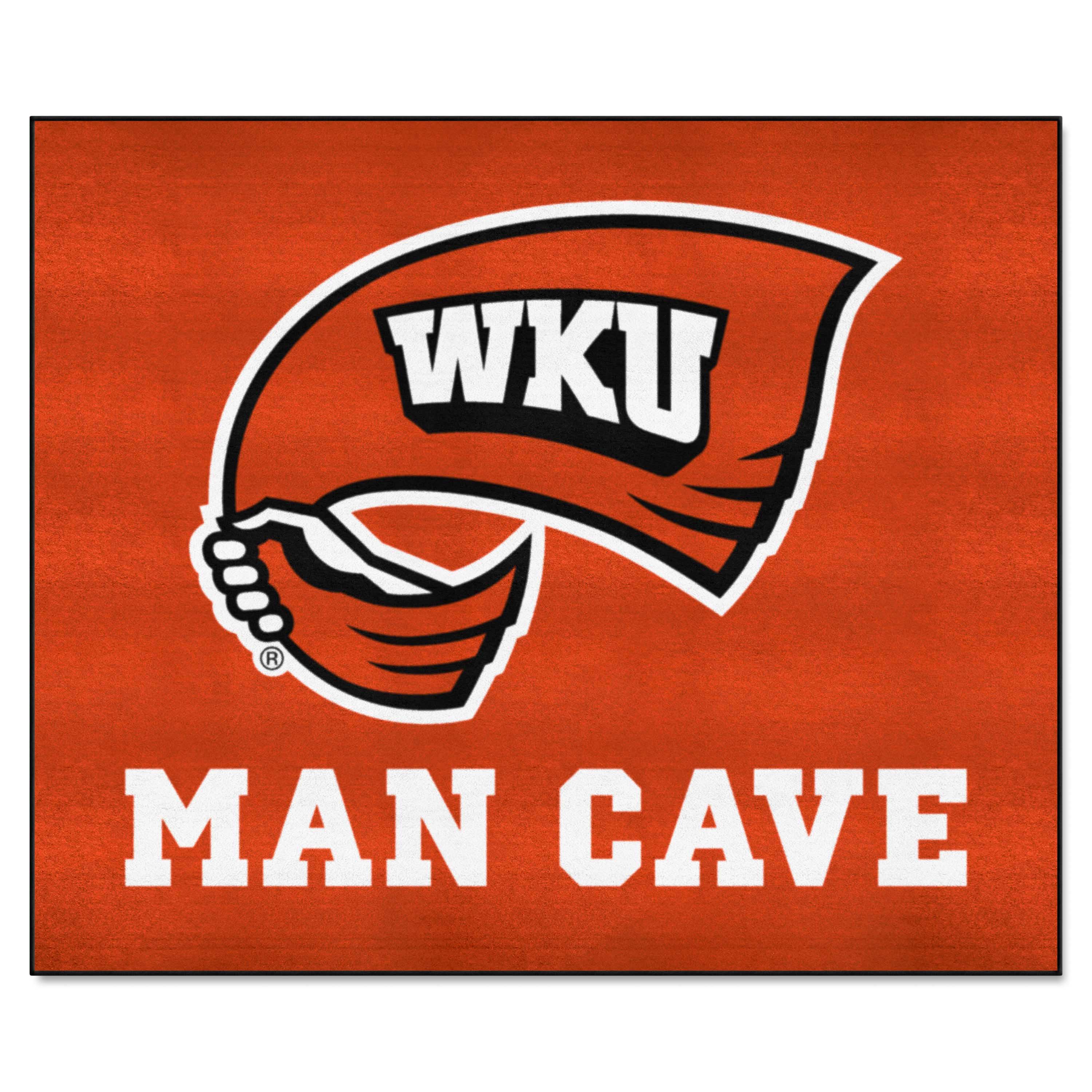 Western Kentucky Hilltoppers Man Cave Tailgater Rug - 5ft. x 6ft.