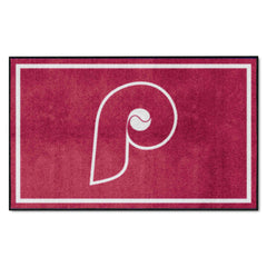 Philadelphia Phillies 4ft. x 6ft. Plush Area Rug1987 - Philadelphia Phillies