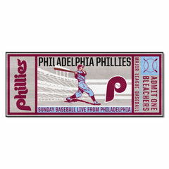 Philadelphia Phillies Ticket Runner Rug - 30in. x 72in. - Philadelphia Phillies