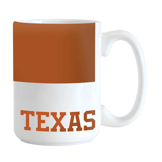 Texas 15oz Colorblock Sublimated Mug - Logo Brands - Flyclothing LLC