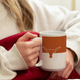 Texas 15oz Colorblock Sublimated Mug - Logo Brands - Flyclothing LLC