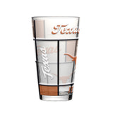 Texas 16oz Quilted Stained Pint Glass