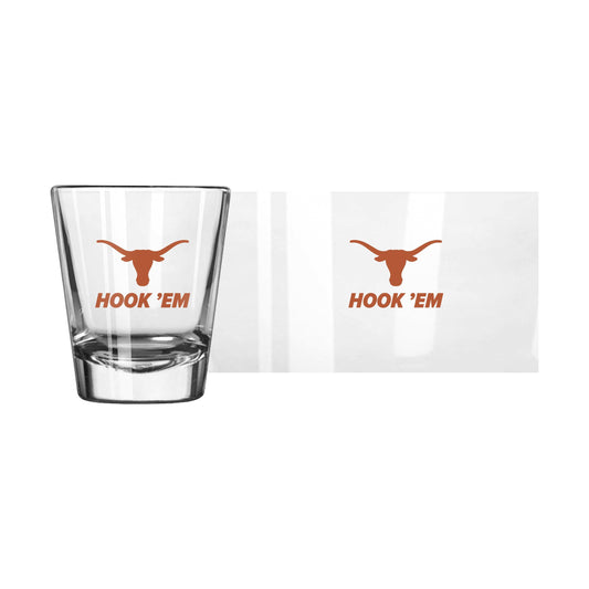 Texas 2oz Slogan Shot Glass - Logo Brands - Flyclothing LLC