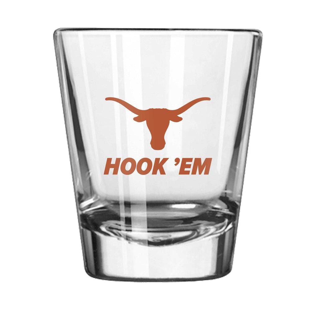 Texas 2oz Slogan Shot Glass - Logo Brands - Flyclothing LLC