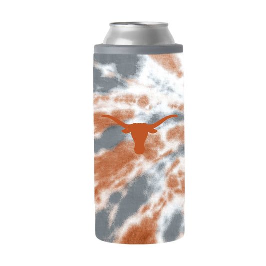 Texas 12oz Tie Dye Slim Can Coolie - Logo Brands - Flyclothing LLC
